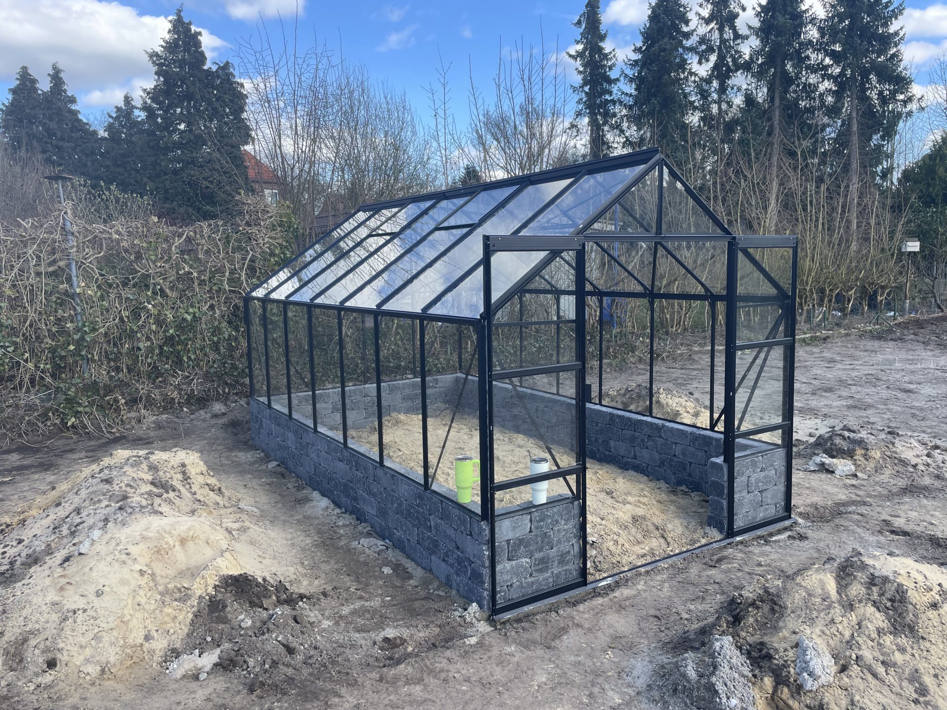 Gewächshaus im Gartenbau